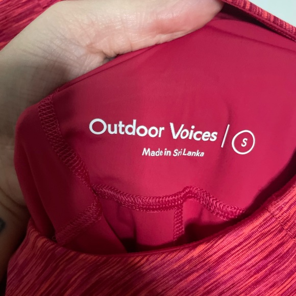 Outdoor Voices Dress Circle Back Exercise Built In Shorts Rose Garden Pink Small - Picture 6 of 8